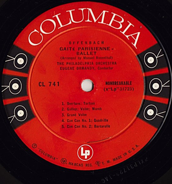 The Philadelphia Orchestra, Eugene Ormandy - Gaîté Parisienne - Les Sylphides