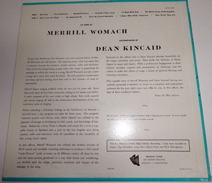 Merrill Womach - My Song