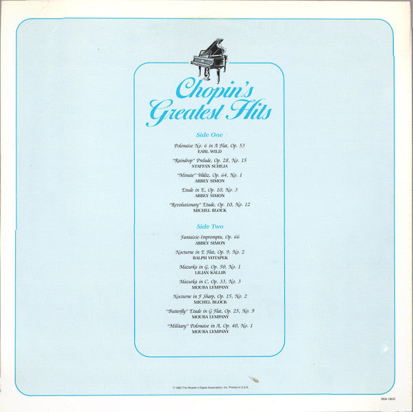 Various - Chopin's Greatest Hits