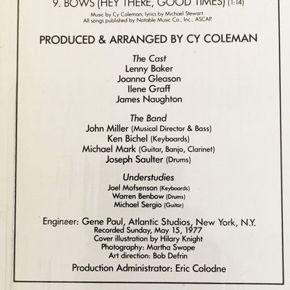 Cy Coleman, Michael Stewart - I Love My Wife