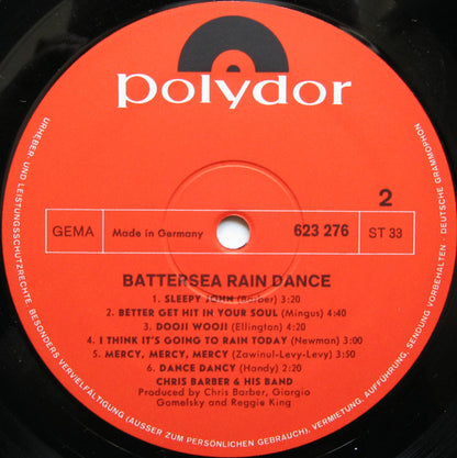 Chris Barber's Jazz Band - Battersea Rain Dance