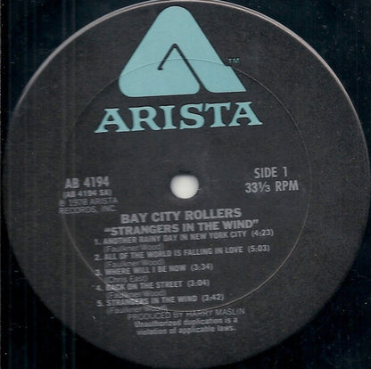 Bay City Rollers - Strangers In The Wind
