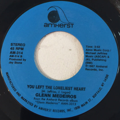7" Single: Glenn Medeiros - Watching Over You