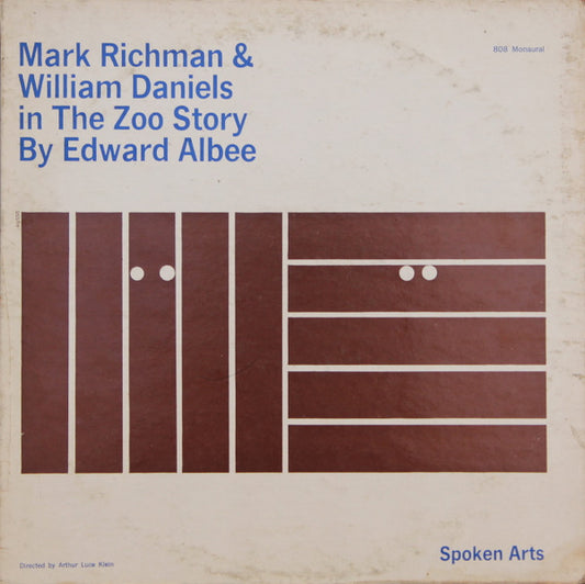 Mark Richman - The Zoo Story By Edward Albee