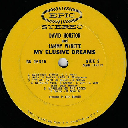 David Houston, Tammy Wynette - My Elusive Dreams