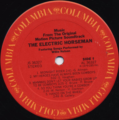 Willie Nelson, Dave Grusin - The Electric Horseman (Music From The Original Motion Picture Soundtrack)
