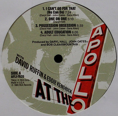 Daryl Hall & John Oates, David Ruffin, Eddie Kendricks - Live At The Apollo