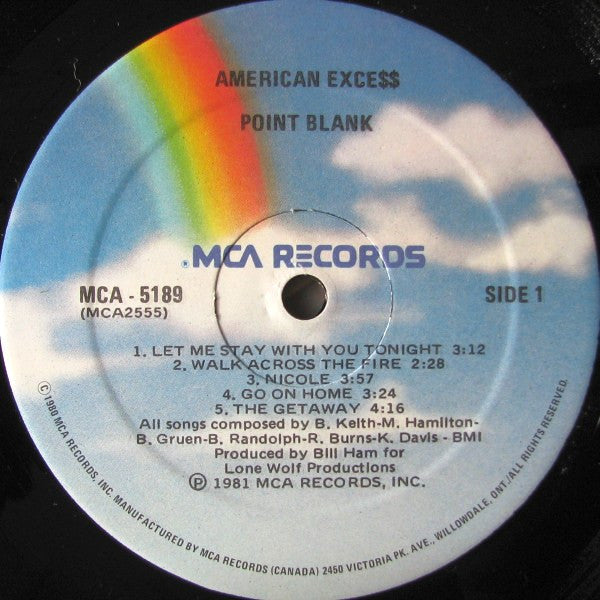 Point Blank - American Excess