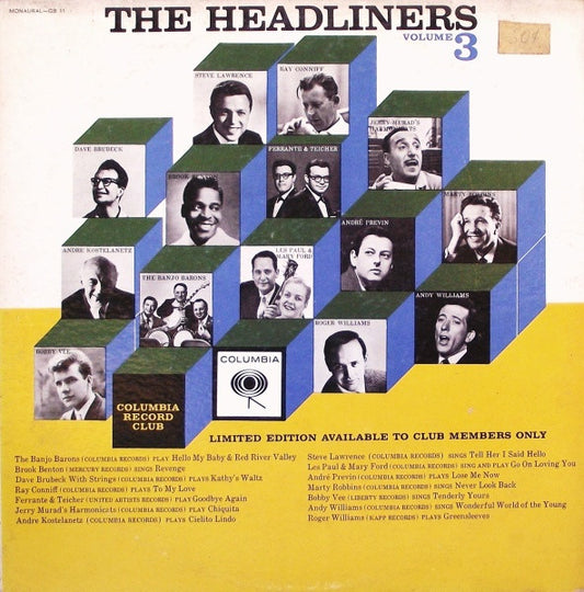 Various - The Headliners, Volume 3