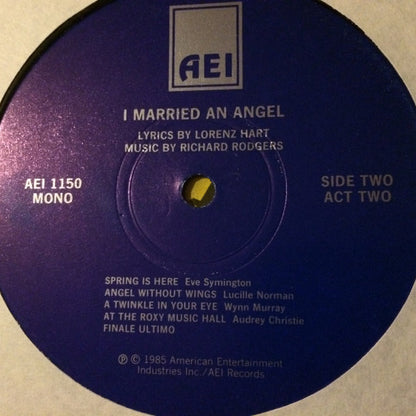 Rodgers & Hart - I Married An Angel