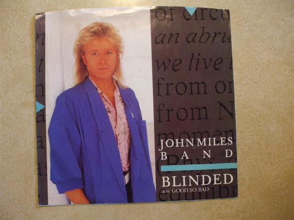 7": John Miles Band - Blinded