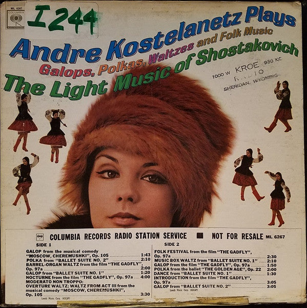 André Kostelanetz - Plays Galops, Polkas, Waltzes And Folk Music: The Light Music Of Shostakovich