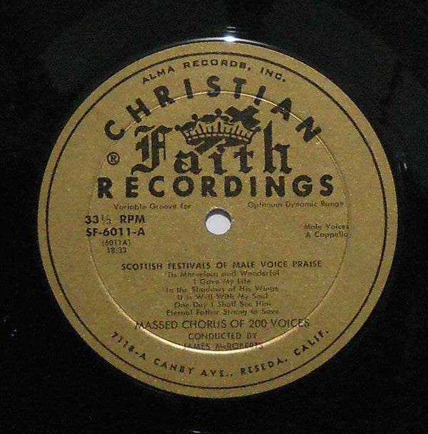 Scottish Festivals Of Male Voice Praise, Jim McRoberts - The Voices Of Scotland Vol. 1