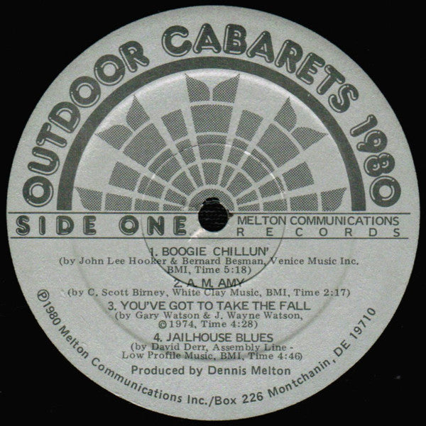 Various - The Outdoors Cabarets 1980