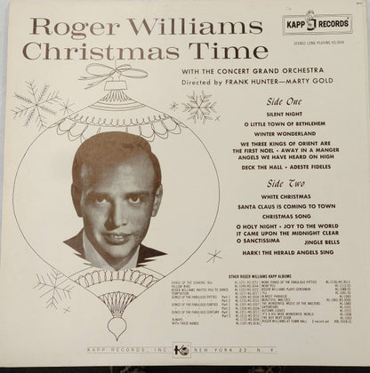 Roger Williams, The Concert Grand Orchestra - Christmas Time