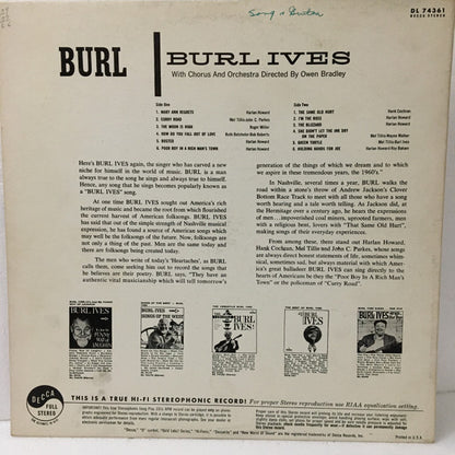 Burl Ives - Burl