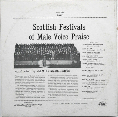 Scottish Festivals Of Male Voice Praise, Jim McRoberts - The Voices Of Scotland Vol. 1