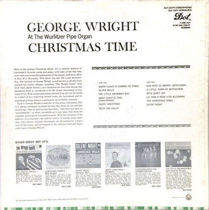 George Wright - at the Wurlitzer Pipe Organ - Christmas Time