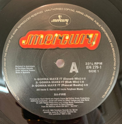 12" Single: Safire - Gonna Make It
