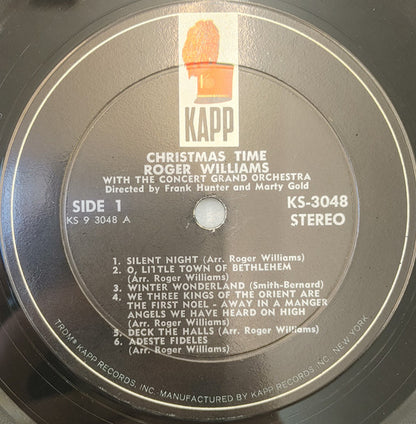 Roger Williams, The Concert Grand Orchestra - Christmas Time