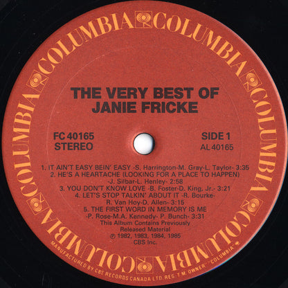 Janie Fricke - The Very Best Of Janie