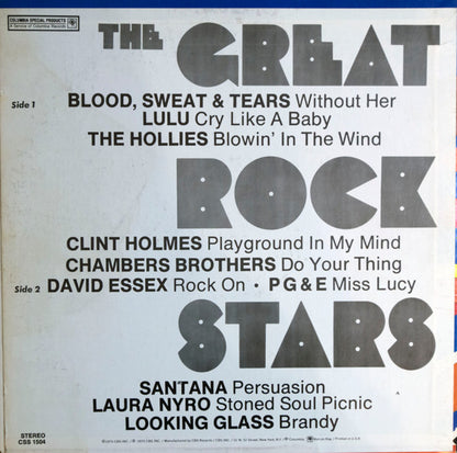 Various - The Great Rock Stars