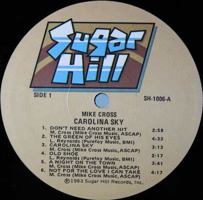 Mike Cross - Carolina Sky