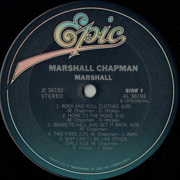 Marshall Chapman - Marshall