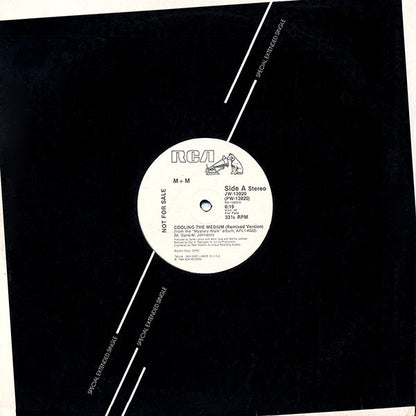 12" Single: M + M - Cooling The Medium