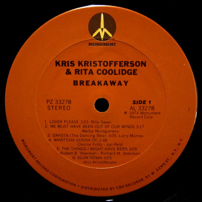 Kris Kristofferson & Rita Coolidge - Breakaway