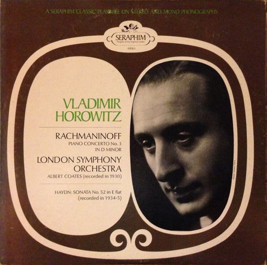 Sergei Vasilyevich Rachmaninoff, Joseph Haydn, Vladimir Horowitz, The London Symphony Orchestra, Albert Coates - Piano Concerto No. 3 In D Minor / Sonata No. 52 In E Flat