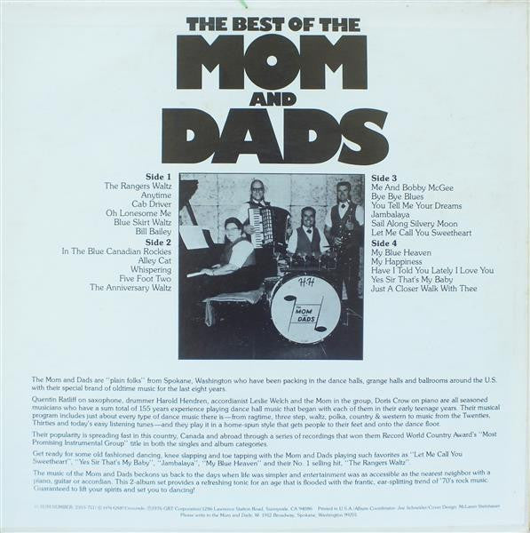 The Mom And Dads - The Best Of The Mom And Dads
