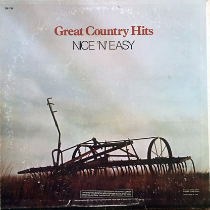 Various - Great Country Hits Nice 'N' Easy