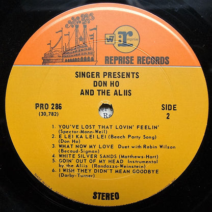 Don Ho, The Aliis - Singer Presents