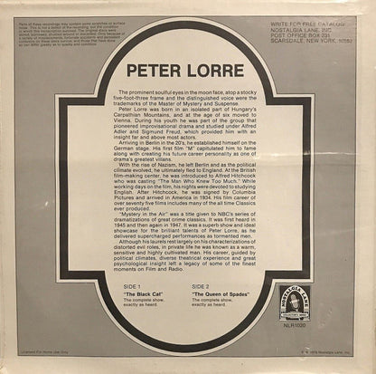 Peter Lorre - Master Of Mystery And Suspense