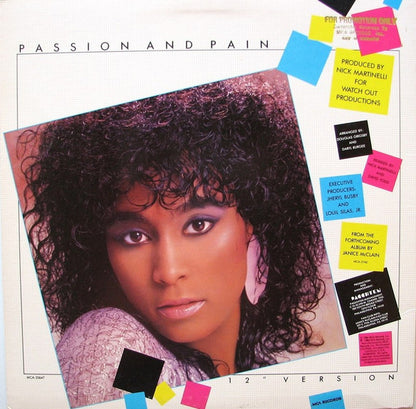 12" Single: Janice McClain - Passion And Pain