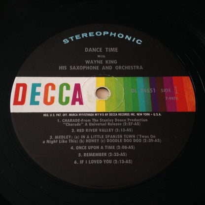 Wayne King And His Orchestra - Dance Time With Wayne King