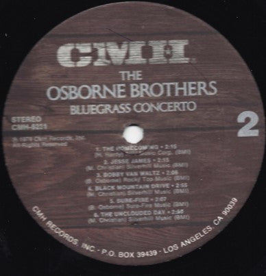 The Osborne Brothers - Bluegrass Concerto