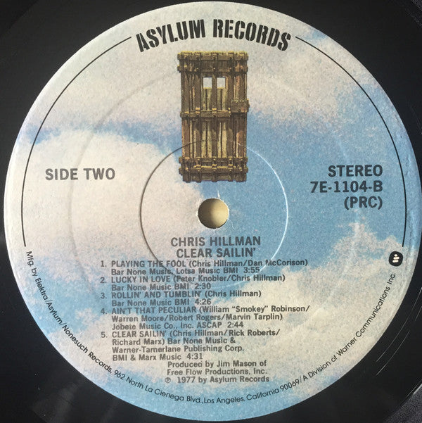 Chris Hillman - Clear Sailin'