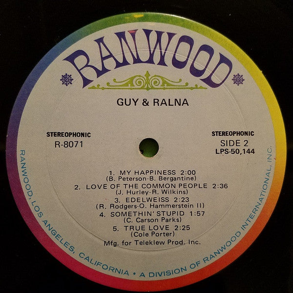 Guy & Ralna - Lawrence Welk Presents Guy & Ralna