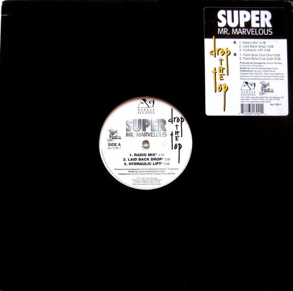 SEALED: 12": Super Mr. Marvelous - Drop The Top