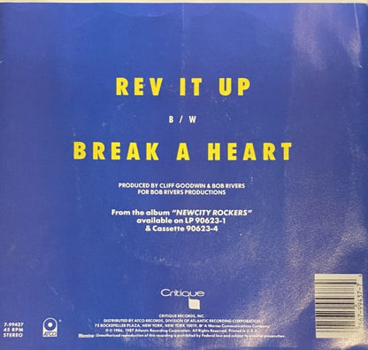 NewCity Rockers - Rev It Up