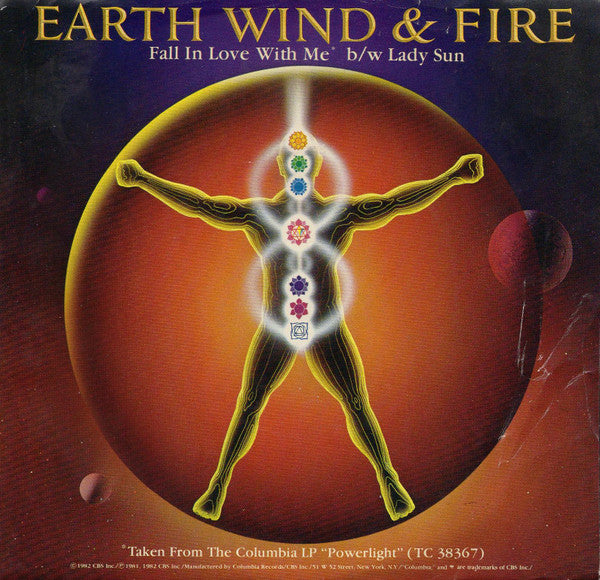 7": Earth, Wind & Fire - Fall In Love With Me / Lady Sun