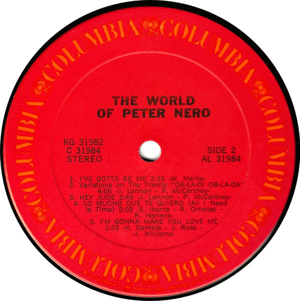 Peter Nero - The World Of Peter Nero