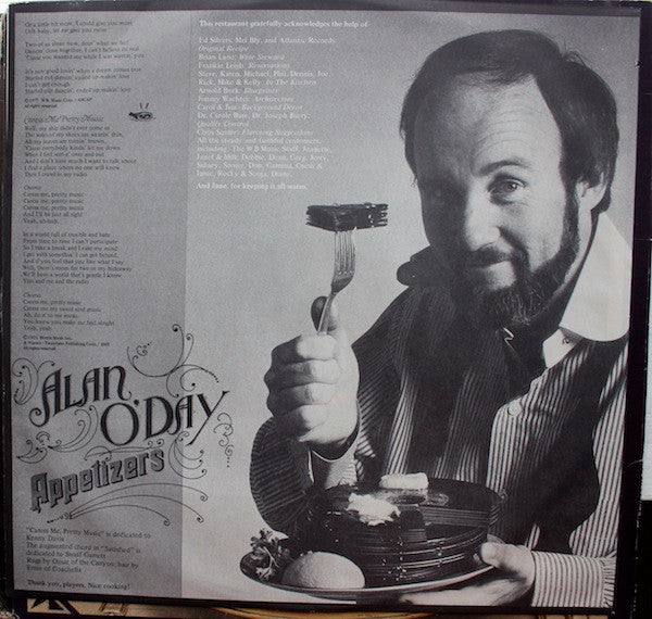 Alan O'Day - Appetizers