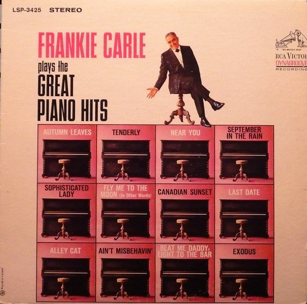 Frankie Carle And His Orchestra - Frankie Carle Plays The Great Piano Hits