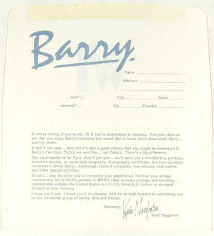 Barry Manilow - Here Comes The Night