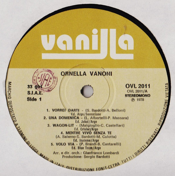 Ornella Vanoni - Vanoni