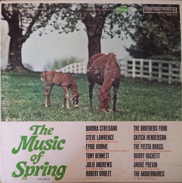 Various - The Music Of Spring Volume 3