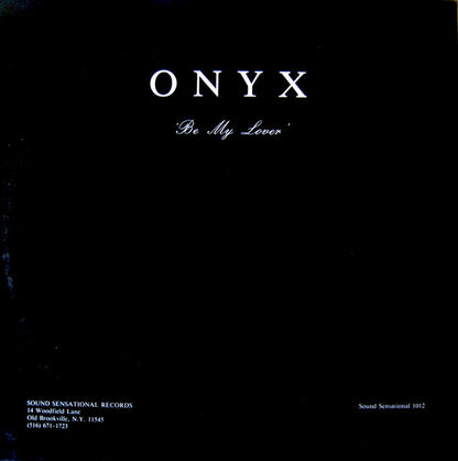 12" Single: Onyx - Be My Lover